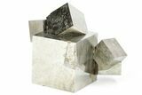 Natural Pyrite Cube Cluster - Spain #210605-1